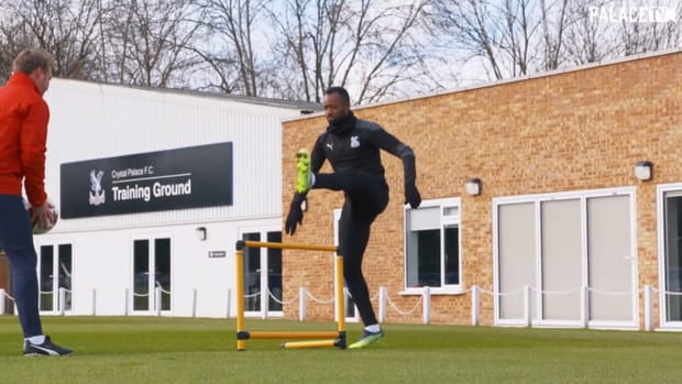 Zaha returns to Crystal Palace training